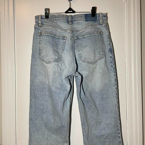 ABERCROMBIE & Fitch Ultra High Rise 90s Straight Jean size 28 - Picture 6 of 10